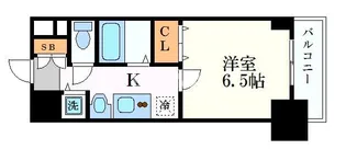 プレサンス名古屋STATIONアライブ【8階】の間取り