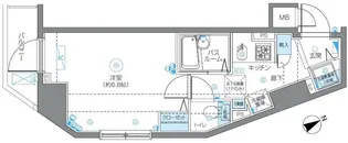 フェニックス池袋弐番館【3階】の間取り