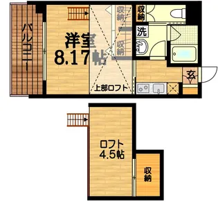 ILIOS【1階】の間取り