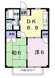 ウェアハウスB【1階】の間取り