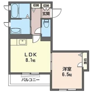 らむずいあ【2階】の間取り
