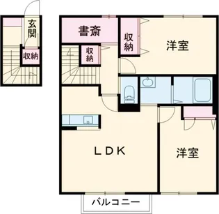 メゾン・すこやか【2階】の間取り