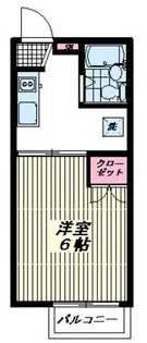 ハイツケンユー(内見可能)【2階】の間取り