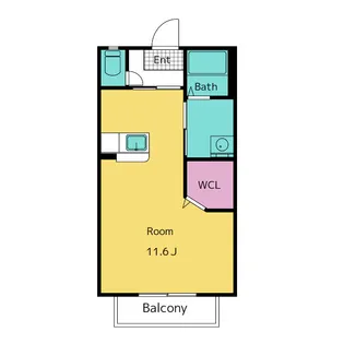 AC岡崎I【2階】の間取り