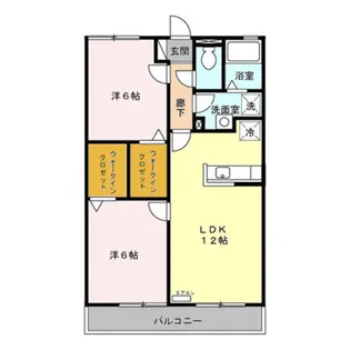 ハイムグリュック I【2階】の間取り