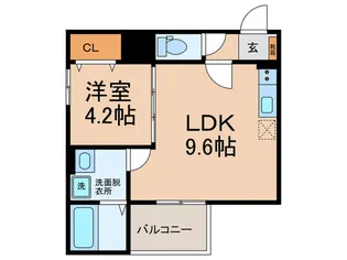 D porta eterno【3階】の間取り