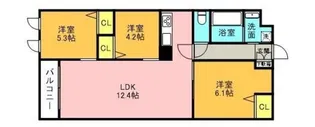 THE BELUGA 世田谷 RESIDENCE【1階】の間取り