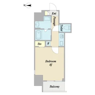 エスティープラム木場【5階】の間取り