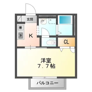 フィールドグリーン【2階】の間取り