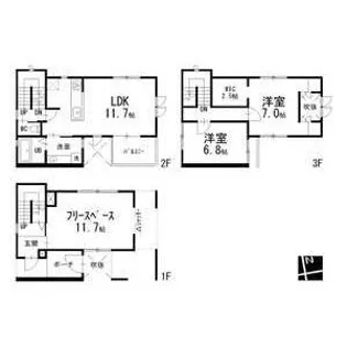 リエンテIIの間取り