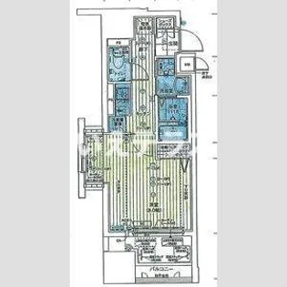 エスティロアール神戸駅前【3階】の間取り