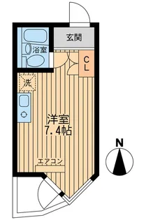 コモド駒込ハイツ【1階】の間取り