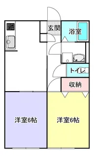 ミントベル【1階】の間取り