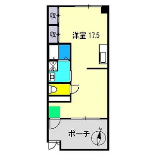 カサグレイズ【1階】の間取り