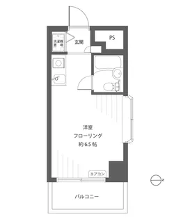 スカイノブレ川崎柳町【4階】の間取り