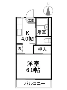 フレグランス・セト【1階】の間取り