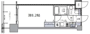 アプリーレ神戸元町【5階】の間取り