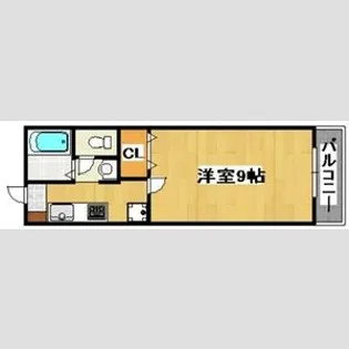 Friends24 B棟【2階】の間取り