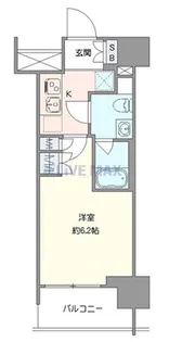 アーリアシティ川崎【6階】の間取り