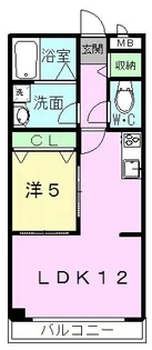 NOBUHOUSE7【4階】の間取り