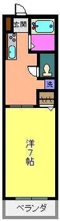 スリーS【2階】の間取り
