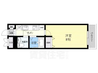 テラスジョージタウン【8階】の間取り