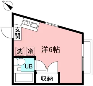 クレセントハウスPART2【1階】の間取り