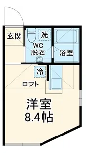 ARBOR BLUE QUADR【1階】の間取り