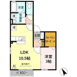 HOUSEたんぽぽ【2階】の間取り