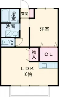 ルミエール石井【2階】の間取り