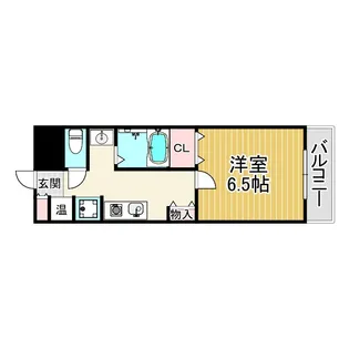 ange夙川【3階】の間取り
