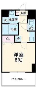 シエロアスール【4階】の間取り