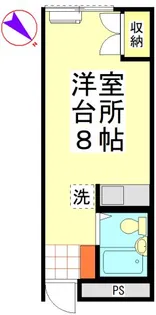 第一野田マンション【1階】の間取り