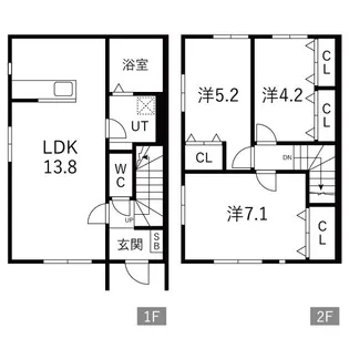 【新築】GRAND GARDENIIIの間取り
