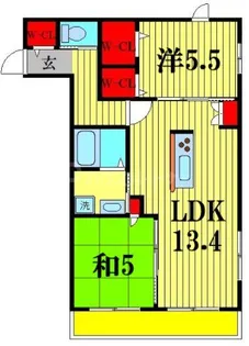 Le Ciel【2階】の間取り