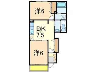 グランメゾンII【1階】の間取り