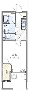 レオネクストグラティチュード【2階】の間取り