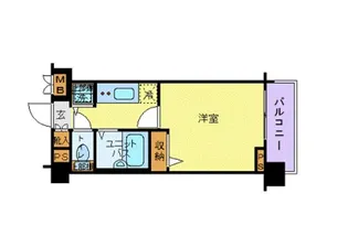 フェニックス芝アストラーレ【2階】の間取り