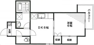 Delphis梅ヶ丘【2階】の間取り