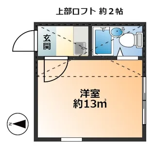 プラザ・ドゥ・ヘレナ【2階】の間取り