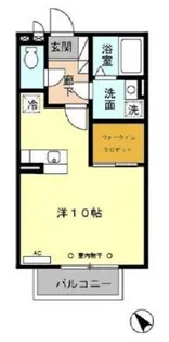 ベル・クレール【1階】の間取り