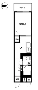 田無マーシャンハイツ【2階】の間取り