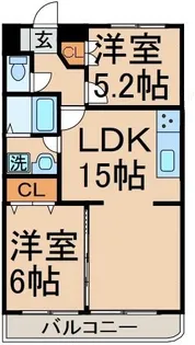 カサグランデ・N【3階】の間取り