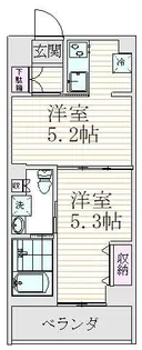 グランピア東中野【3階】の間取り