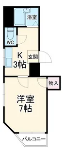 ニューハイツ桜partIII【4階】の間取り
