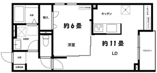 エルデ武蔵小山【2階】の間取り