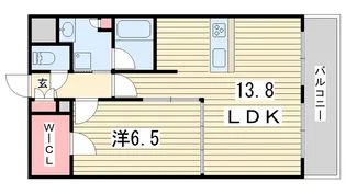 プレサンス京大前【4階】の間取り