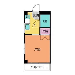 フライハイト2【3階】の間取り