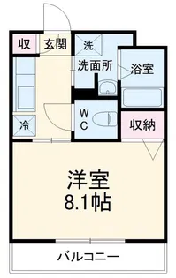 ルノン【4階】の間取り