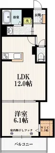 リリア・ガーデン【2階】の間取り